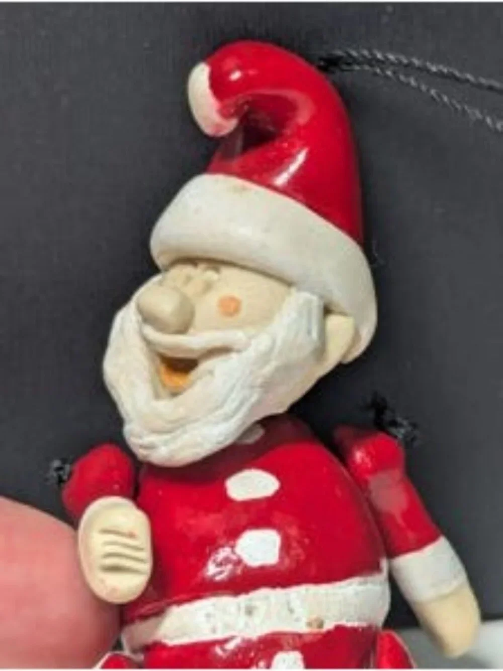 i Pupi Laboratorio Pesaro Santa Claus (Babbo Natale) Ornament